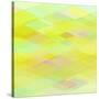 Abstract Yellow Geometrical Background-epic44-Stretched Canvas