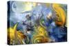 Abstract Yellow-RUNA-Stretched Canvas
