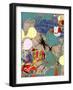 Abstract Zolo II-Ricki Mountain-Framed Art Print