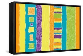 Abstract-Stessi-Framed Stretched Canvas