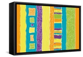 Abstract-Stessi-Framed Stretched Canvas