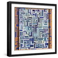 Abstract-Manuel Ros-Framed Giclee Print