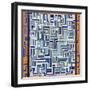 Abstract-Manuel Ros-Framed Giclee Print