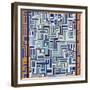 Abstract-Manuel Ros-Framed Giclee Print