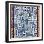 Abstract-Manuel Ros-Framed Giclee Print