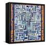 Abstract-Manuel Ros-Framed Stretched Canvas