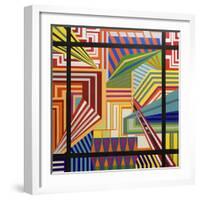 Abstract-Manuel Ros-Framed Giclee Print