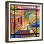 Abstract-Manuel Ros-Framed Giclee Print