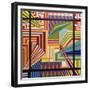 Abstract-Manuel Ros-Framed Giclee Print