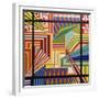 Abstract-Manuel Ros-Framed Giclee Print