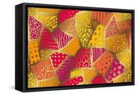 Abstract-Stessi-Framed Stretched Canvas