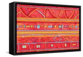 Abstract-Stessi-Framed Stretched Canvas