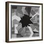 Abstract-Manuel Ros-Framed Giclee Print