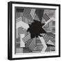 Abstract-Manuel Ros-Framed Giclee Print