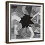 Abstract-Manuel Ros-Framed Giclee Print