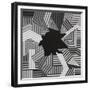 Abstract-Manuel Ros-Framed Giclee Print