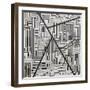 Abstract-Manuel Ros-Framed Giclee Print