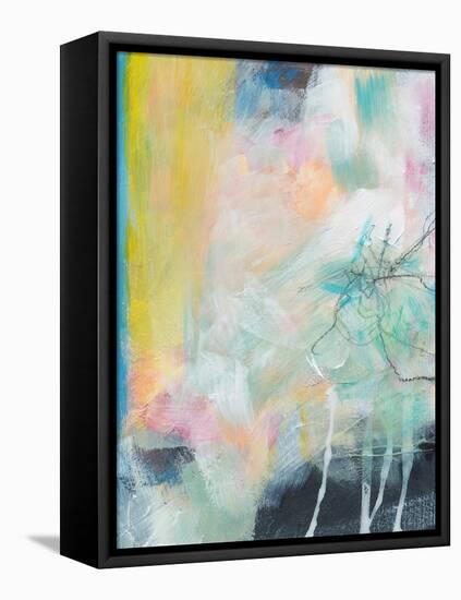 Abstracted Botanical One-Jan Weiss-Framed Stretched Canvas