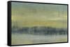 Abstracted Skyline II-Jennifer Goldberger-Framed Stretched Canvas