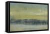 Abstracted Skyline II-Jennifer Goldberger-Framed Stretched Canvas