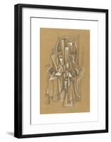 Abstracted Still Life-Roger De La Fresnaye-Framed Premium Giclee Print