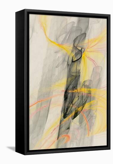 Abstraction 10685-Rica Belna-Framed Stretched Canvas