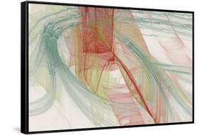 Abstraction 10704-Rica Belna-Framed Stretched Canvas