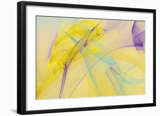 Abstraction 10730-Rica Belna-Framed Giclee Print