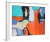 Abstraction 1813-null-Framed Art Print