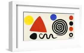 Abstraction, 1966-Alexander Calder-Framed Art Print