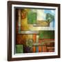 Abstraction 2-Art Deco Designs-Framed Giclee Print