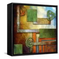 Abstraction 2-Art Deco Designs-Framed Stretched Canvas