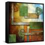 Abstraction 2-Art Deco Designs-Framed Stretched Canvas