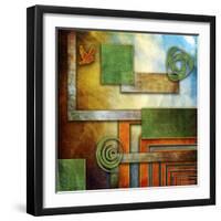 Abstraction 2-Art Deco Designs-Framed Giclee Print