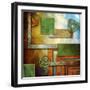 Abstraction 2-Art Deco Designs-Framed Giclee Print