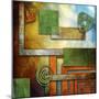 Abstraction 2-Art Deco Designs-Mounted Giclee Print