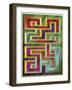 Abstraction 4-Art Deco Designs-Framed Giclee Print