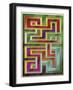 Abstraction 4-Art Deco Designs-Framed Giclee Print