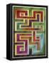 Abstraction 4-Art Deco Designs-Framed Stretched Canvas