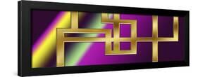Abstraction 5-Art Deco Designs-Framed Giclee Print