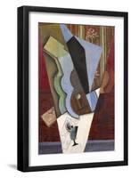 Abstraction (Guitar and Glass), July 1913-Juan Gris-Framed Premium Giclee Print