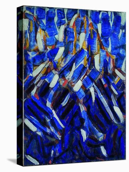 Abstraction (The Blue Mountai), 1912-Christian Rohlfs-Stretched Canvas