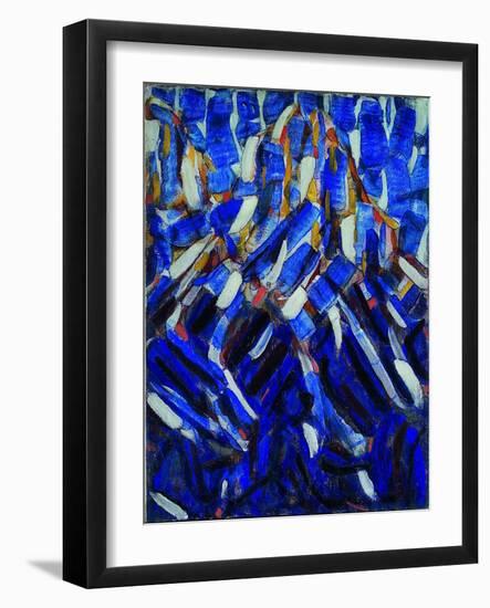 Abstraction (The Blue Mountai), 1912-Christian Rohlfs-Framed Giclee Print