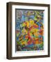 Abstraction-Abstract Graffiti-Framed Giclee Print