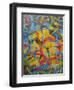 Abstraction-Abstract Graffiti-Framed Giclee Print