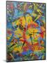 Abstraction-Abstract Graffiti-Mounted Giclee Print