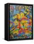 Abstraction-Abstract Graffiti-Framed Stretched Canvas