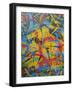 Abstraction-Abstract Graffiti-Framed Giclee Print