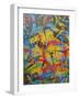 Abstraction-Abstract Graffiti-Framed Giclee Print