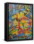 Abstraction-Abstract Graffiti-Framed Stretched Canvas